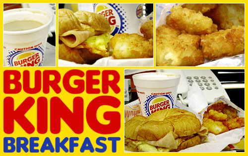 Burger King Breakfast Set