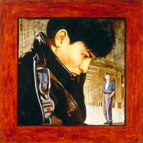 Andy Lau captured on canvas