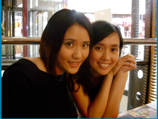 Birthday Dinner @ Basil, Bangsar Village: ME and Eunice