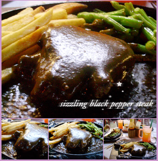 Sizzling Black Pepper Steak