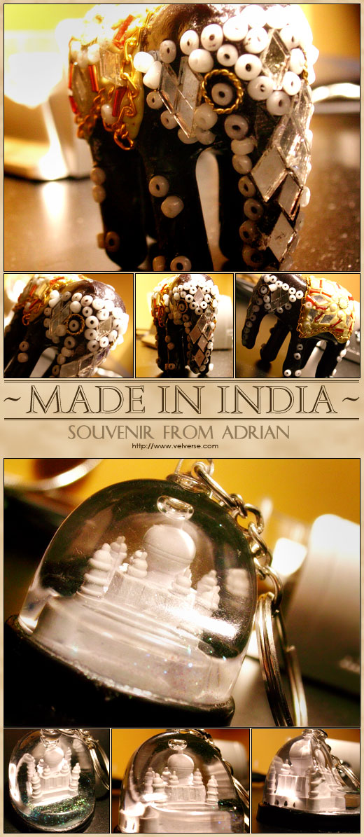 Made in India: Souvenir from Adrian