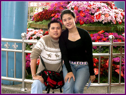 Go Genting!: Sis bf (Jason) and sista (Denise)