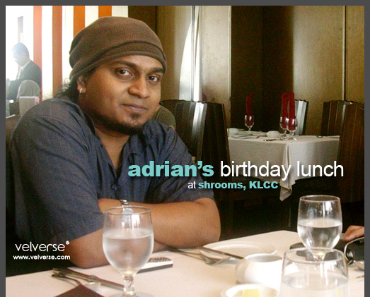 Adrian's Birthday Lunch