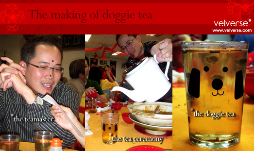 The making of doggie tea