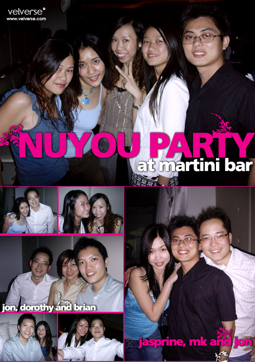 NUYOU Party at martini bar, Avenue K