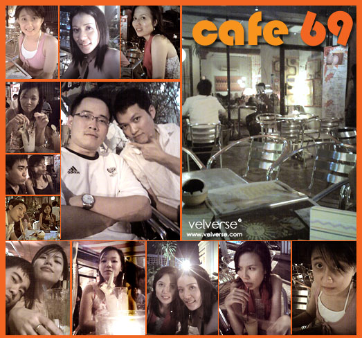 Drinking at Cafe 69