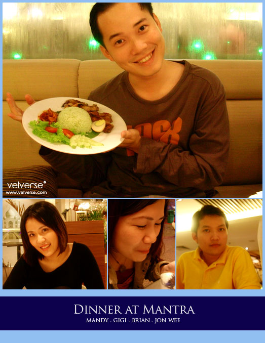 Day Out @ Sunway: Dinner at Mantra