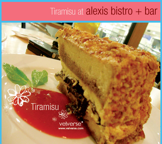 Tiramisu @ Alexis Bistro and Wine Bar