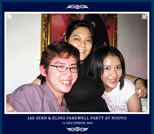 Jae Sern & Eling Farewell Party