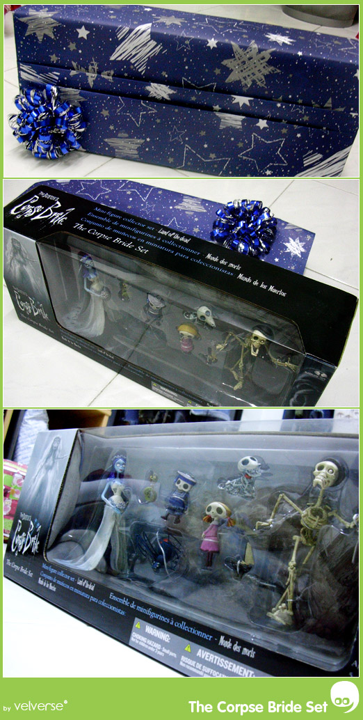 Christmas Present from Gigi - The Corpse Bride Set