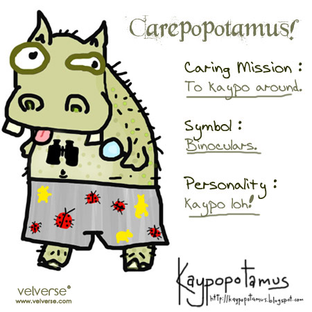 Carepopotamus - done by Jenhan