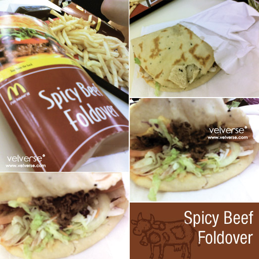 Spicy Beef Foldover