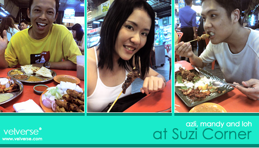 Suzi Corner with Loh and Azli