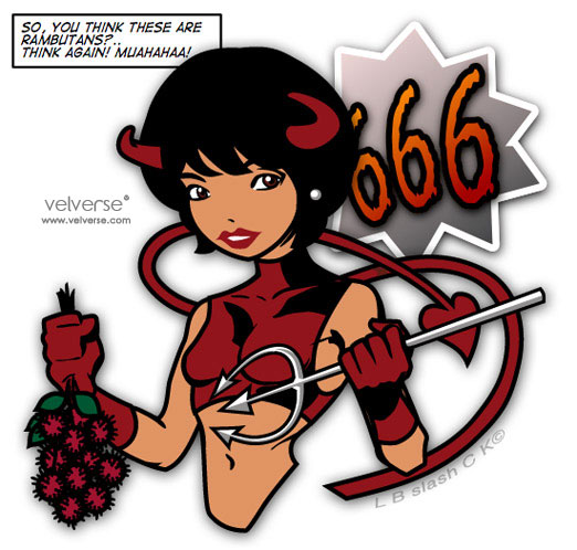 666 Devil - done by L B