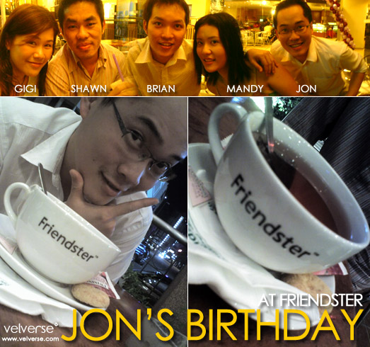 Jon's Birthday at Friendster