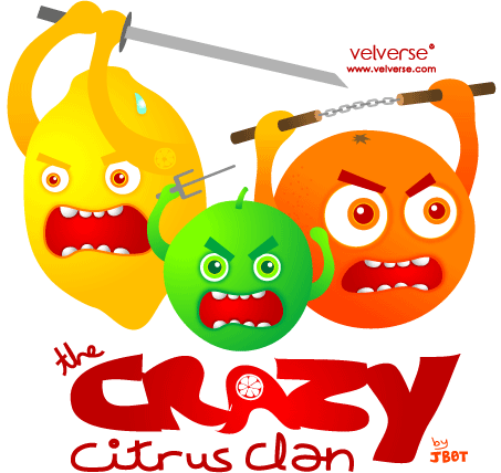 the crazy citrus clan - by jaebot