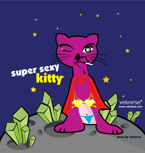 Super Sexy Kitty by velverse