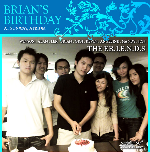 Brian's Surprise Party at Atrium