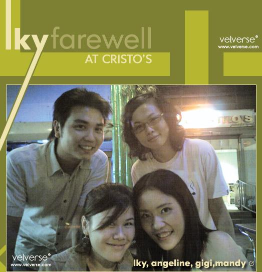 LKY's Farewell at Cristo's