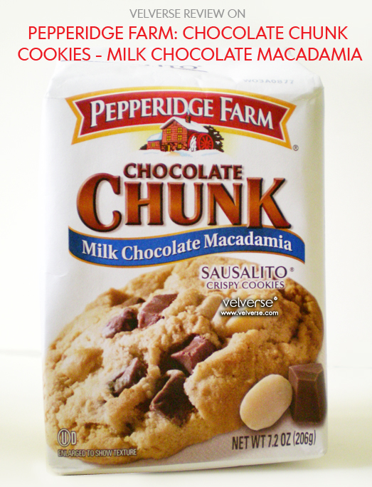 Pepperidge Farms: Chocolate Chunk Cookies - Milk Chocolate Macadamia