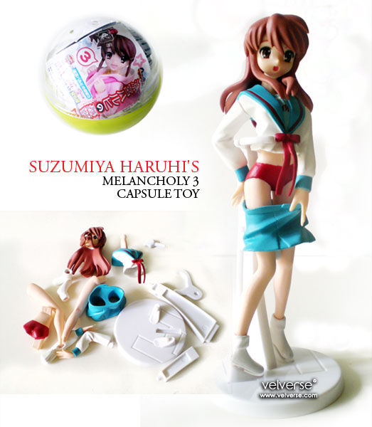 Suzumiya Haruhi's Melancholy 3 Capsule Toy