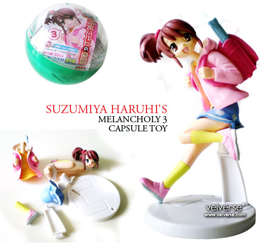 Suzumiya Haruhi's Melancholy 3 Capsule Toy