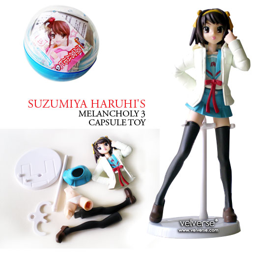 Suzumiya Haruhi's Melancholy 3 Capsule Toy