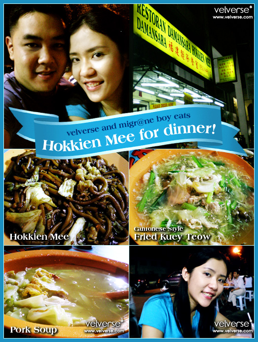 Hokkien Mee for dinner!