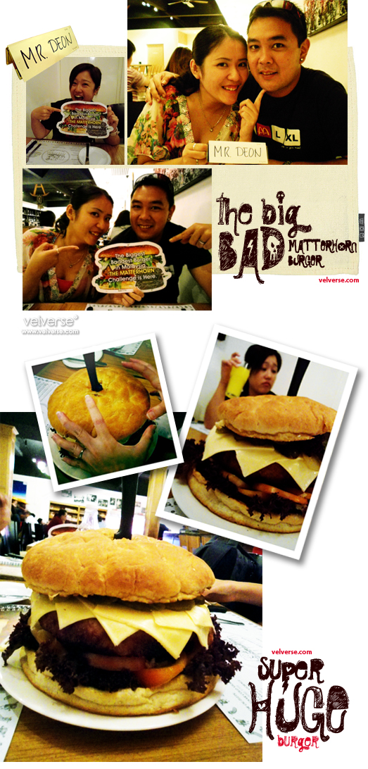 The BIG bad burger!