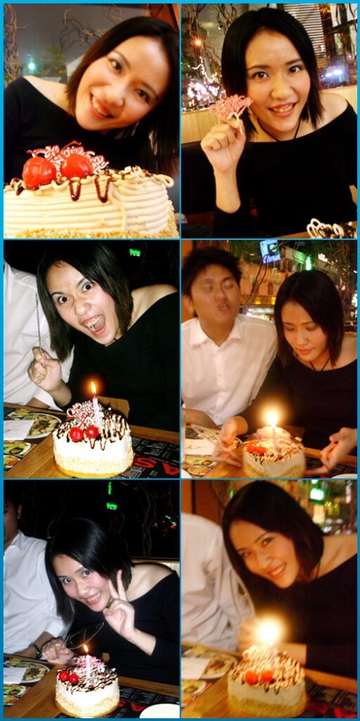 Birthday Dinner With Uni-mates at Basil