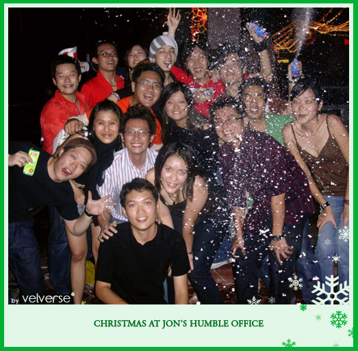 Christmas at Jon's Office
