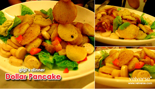Food at Paddington House of Pancakes: Dollar Pancake