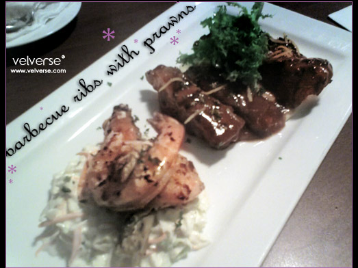 Dinner at The Rib Shop